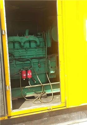 枣庄市滕州发电机回收新机器