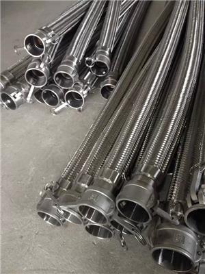 大口徑金屬軟管廠家-嘉興法蘭金屬軟管-生產周期短