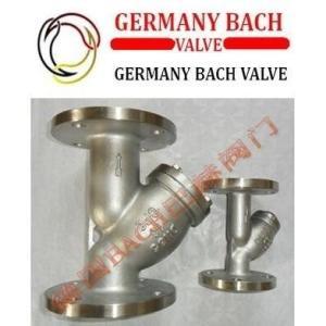 德国BACH巴赫进口不锈钢Y型过滤器 不锈钢Y型过滤器
