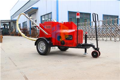 100升沥青灌缝机推拉拖挂两种方式，移动方便施工效率高
