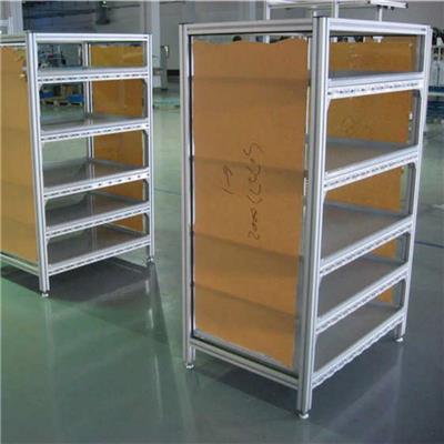 铝型材物料架 4040铝型材框架 定制铝型材货架上海