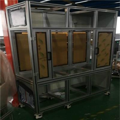 铝型材架子 铝合金型材框架 非标设备机架定制杭州