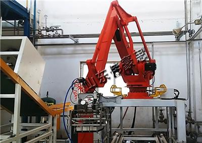 氮肥自动拆垛机器人 钾肥机器人拆垛机设备