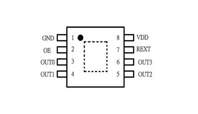 NU514线性恒流IC户外照明四路恒流多段调光线性恒流驱动芯片