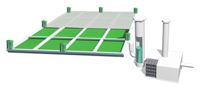吉林PVC排水板 塑料排水板 DCS零坡度虹吸排水收集系统