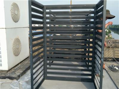 空调外机罩铝合金 上海空调格栅安装生产厂家