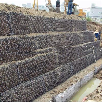 安平诺华六角石笼网厂家 铅丝笼挡土墙 现货可制定