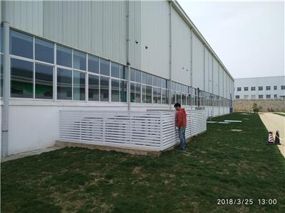 室外电动百叶窗 上海空调格栅安装生产厂家