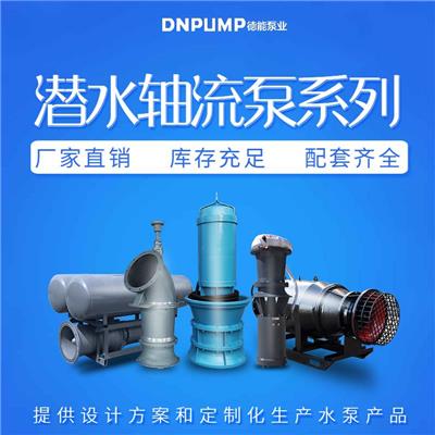 天津市高压浮筒式轴流泵安装方案 旧泵站改造