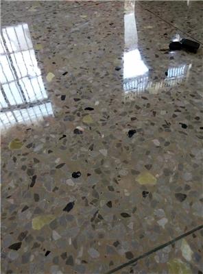 天河水磨石镜面处理--广州仓库地面起灰--水磨石耐磨翻新
