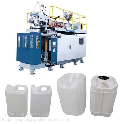 机油壶生产设备 润滑油桶制造机器 吹10L桶的机子 塑料小壶吹塑机
