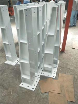 福建钢板护栏立柱加工 桥梁栏杆立柱焊接