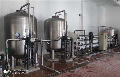 甘肃陕西内蒙古RO反渗透水处理系统桶装纯净水设备生产线