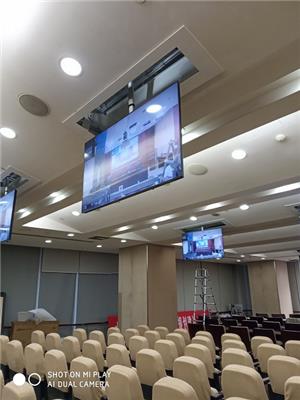 视频会议室液晶电视壁挂安装 摄像机安装