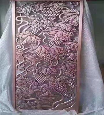 深圳古铜浮雕铝板加工