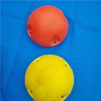 批发供应塑料PE浮球 河道水面警示浮球