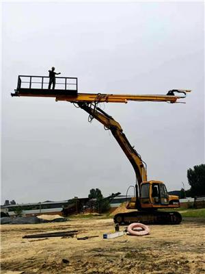 挖掘機改裝護坡鉆機可一次推進9米