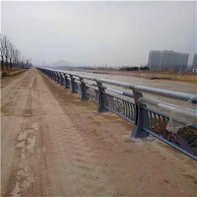 广西河道防护栏价格 铸铁河道护栏焊接