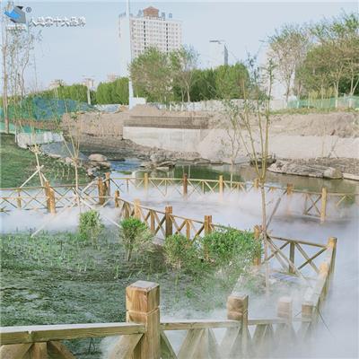 广西锦胜雾森提供公园造景人造雾设备