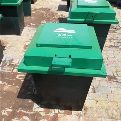 环卫垃圾桶 铁质地埋100升垃圾桶 可定制
