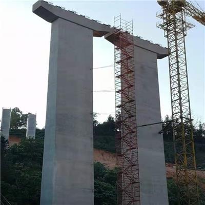 桥梁施工爬梯 香蕉式安全爬梯 笼式爬梯