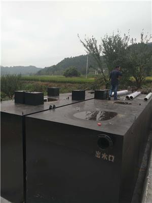 益阳安化县污水处理成套设备厂 出水水质达标