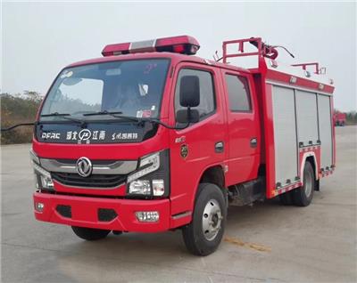 国六2.5吨东风泡沫消防车 江特牌JDF5073GXFPM20/E6型泡沫消防车