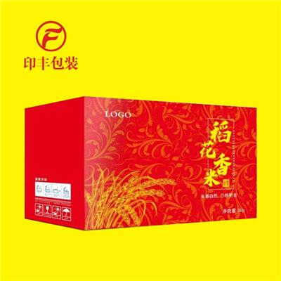 临夏大米礼品盒设计 西宁粗粮包装盒制作 南宁食品包装箱定制