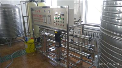 青州金海1T/h单级反渗透水处理设备大型食品饮料行业工业净水机
