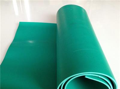 PVC绿色软板 塑料防腐抗压耐磨绿色胶板