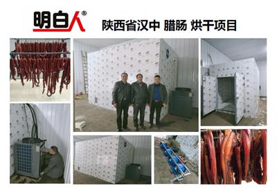 陕西省汉中腊肠烘干项目,农产品烘干设备,农产品烘干机