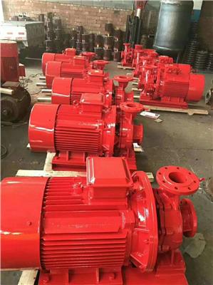 琼山卧式消防泵XBD10.0/90G-W上海消防泵厂