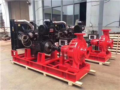 贵州自动柴油机消防泵型号 推车式柴油机消防泵组生产 厂家供应