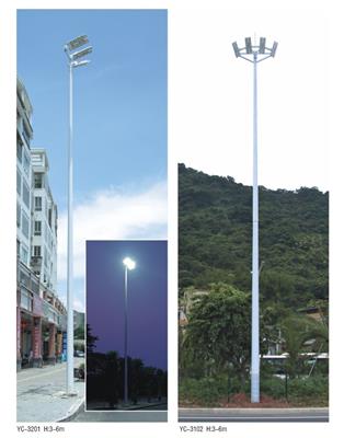 重庆足球场中杆灯生产厂家 高杆灯 造型精美