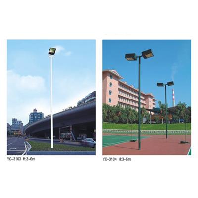 广安足球场中杆灯生产厂家 高杆灯 节能环保