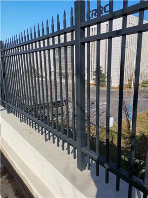 创无限铁艺围栏小区围墙栏杆公园喷塑锌钢护栏