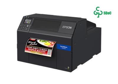 Epson CW-C6530A 宽幅面A4彩色标签打印机条码打印机