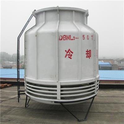 淄博横流冷却塔厂家 玻璃钢冷却塔维修 冷却塔组成及其特点：