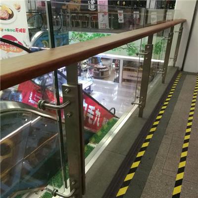 贵州承接商城商场医院学校304不锈钢玻璃护栏安装批发