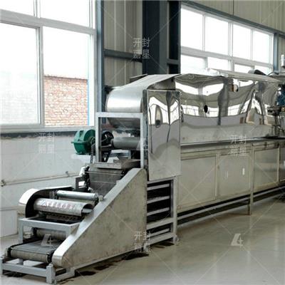 红薯粉皮机加工设备，大型粉皮生产线的工艺流程