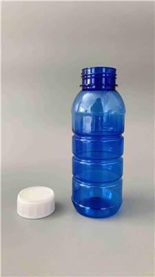 一次性500ml透明农药塑料瓶PET密封瓶宽口带盖包装瓶
