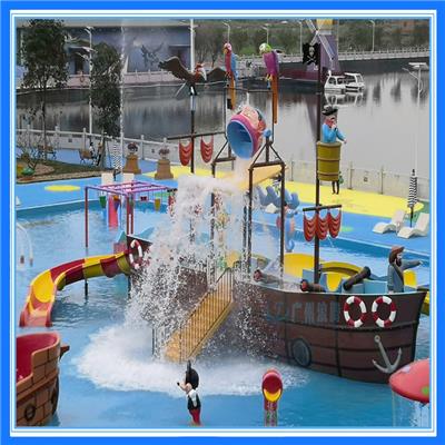 海盗船水屋 广州浪腾水上乐园设备厂家 专业打造亲子型水上乐园