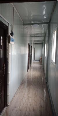 菏泽生产岩棉彩钢房框架厂家 牡丹区搭建阻燃内走廊活动房