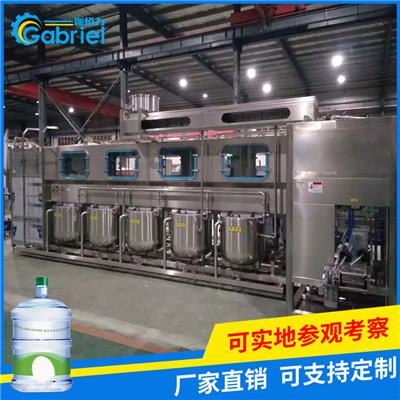 山泉水桶装水灌装机厂家直销 桶装水灌装生产加工设备