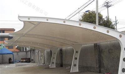 合肥车棚-合肥膜结构车棚-合肥PVDF车棚
