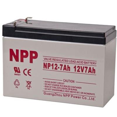 耐普NPP12-75AH 铅酸免维护蓄电池