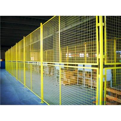 仓库物流可移动铁丝网护栏网车间隔离网厂家隔离栅