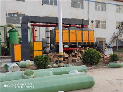 催化燃烧 喷塑车间使用 催化燃烧一体机 RCO在线处理设备 沧州龙淼环保生产厂家