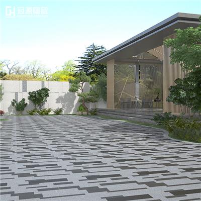 重庆地铺石-花岗岩瓷砖-花岗岩生态石所能使用的场所
