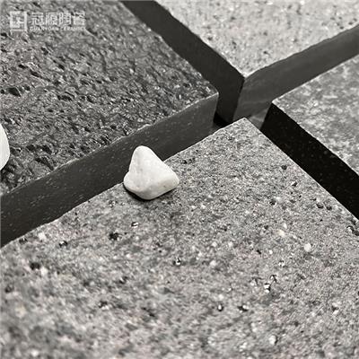 仿石材通体pc砖 户外人行道铺路砖 抗冻耐酸碱瓷砖 冠源陶瓷